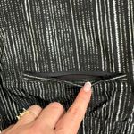 Athleta  Black White Amara Stripe Arrival Ankle Pull On Pants Size 4 P Petite Photo 10