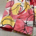 George Stretch Women Y2K Blazer 16 Cropped Stretch Shoulder Pads Floral … Pink Photo 5