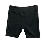 J.Crew Crossover Waist Biker Short Size L Black Pull On Stretch Athletic Photo 1