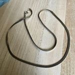 Snake metal necklace chain simple classy circle necklace jewelry Photo 0