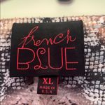 French Blue Graphic Black and Brown Relaxed Short Sleeve Top Size XL Photo 1