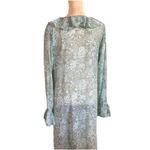 Wild Fable Sheer Floral Print Duster Kimono Cottagecore S Swim Cover Whimsical S Photo 3