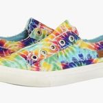 blowfish  Malibu Play Rainbow Tie Dye Canvas Slip On Sneakers, Sz 9 Photo 0