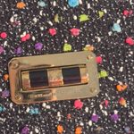Diane Von Furstenberg  Agent Karlie Confetti Tweed Zip On Clutch Photo 4