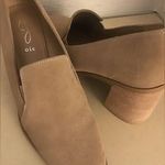 Joie women beige suede loafer heel Wevently shoes US 9 Euro 40 Photo 0