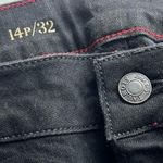 Talbots  • Solid Black Heritage Straight Leg Jeans Photo 5