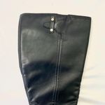 NEW Dr. Scholl's Brilliance Black Faux Leather Wide Calf Fit Knee High Boots 7 Photo 4