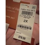 Brand New State of Day Women's Size 2X Pink Pajama Set Lounge Long Sleeve Photo 4