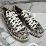 Keds | Women's Cream Black Snakeskin Memory Foam Jump Kick Shoes Sz 11 Photo 0