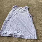 Carole Hochman Lavender White Striped Pajama Set SIZE M Purple Size M Photo 4