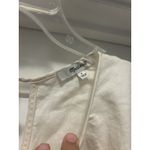 Madewell Women's Linen-Blend Michele Bubble Top Size Small Minimalist Classic Photo 2