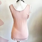 Pleione Pink 3D Petals Tank Top, Y2K, Coquette,‎ Romantic, Soft Girl, Fairycore, Large Photo 2