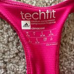 Adidas  Techfit Clima Cool Sports Bra Pink size small Photo 6