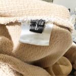 Slighr Size Large Tan Beige Waffle Knit‎ Pull on Casual Lounge Pants Photo 3