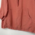Tommy Bahama  Womens Linen Blend Hoodie Half Zip Lightweight 3/4 Sleeve Size XL Photo 4