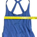 Free People FP Intimately Dusty Blue Mini Dress Tank Straps Size Small Open Back Photo 2