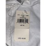 Aerie  White Denim Size XL elastic waist flounce mini skirt NWT Photo 5