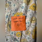 Cotton On  Floral Hippie Boho Maxi Skirt Flowy Long Multi Color Pink Yellow XS Photo 4