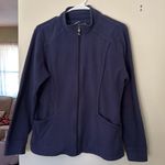 Scrub Top Jacket Blue Size M Photo 0