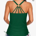 Yonique These high neck tankini tops feature with adjustable neck tunnel and straps, Photo 0