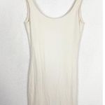 Amanda Uprichard  Parker Midi Dress Small Ivory Mermaid Drop Waist Sleeveless Photo 8