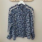 Free People Skyway Drive Button Up Sheer Blouse Sz XS Photo 0