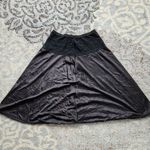 Vintage Bestform Nylon & Lace Slip Skirt Black Large Photo 2