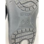 Crocs * Dual Comfort Flip Flop Sandals Mens 7 Womens 9 Black Thong Rubber Slip On Photo 8