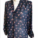 Rue 21 Sheer Blue floral print Tunic Dress size Small NEW Photo 3