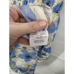 Jacquie The Label Midi Dress Women Large Cream And Blue Peasant Cottage Prairie Photo 5