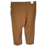 Calvin Klein Women's Whitney Button Front Wide Leg Pants size 22W Camel NWT Photo 6