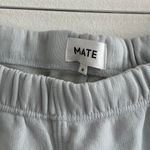Mate the Label  Organic Fleece Relaxed Pocket Sweatpant in Fog, Size Medium Photo 3