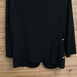 Misook  Size Medium Yellow & White Piping Front Closure Blazer Photo 8