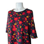 LuLaRoe  Women's Floral Tunic - Red and Yellow XL Photo 1