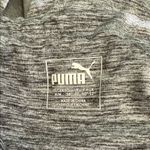 Puma Size Medium Women's Teen Girl Gray Heathered Athletic Workout Leggings Photo 7