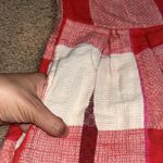 Ace & Jig  Boardwalk Dress Doublecloth‎ Cotton Rouge Red Plaid Large Photo 7