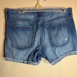 J.Crew 100% Cotton Denim Rolled Frayed Hem Shorts Size 29 Photo 1