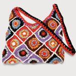 Lulus boho bae multicolored crochet tote Red Photo 3