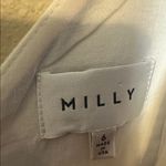 Milly  Monroe Striped Linen Blend Dress Size 6 Photo 5