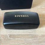 Versace EMPTY Black Sunglass Protective Case AND EMPTY box Photo 4