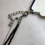 Croft & Barrow  | Matching Necklace and Earrings Set - Black Photo 4