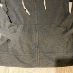 J.Crew Sweatshirt Hoodie Hoody Dark Heather Gray Full Zip Size Small Photo 1