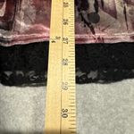 Vintage Y2K CJ Banks Whimsigoth Sweater Womens 2X Pink Sequin Velvet Black Lace Photo 12