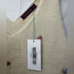 Adore Me Callaway Top Crochet Knit Pom Poms Size XL New With Tags Photo 1