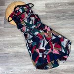 Anthropologie  11 tylho abstract geo print wrap shirt‎ dress Photo 1