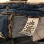 Aeropostale AERO Light Wash Destroyed Denim Midi Shorts Ripped Cuffed JUNIORS 2 Photo 6