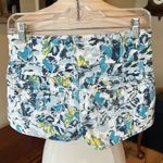 Almost Famous White Denim Floral Shorts Photo 8