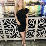 DO+BE  Black Dress One-Shoulder Mini Photo 3