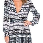 Parker | Silk Mixed Animal Print Mini Dress, Size M Photo 0