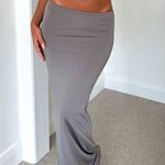 ThatsSoFetch That’s so Fetch - Seda Maxi Skirt in Gray Photo 3